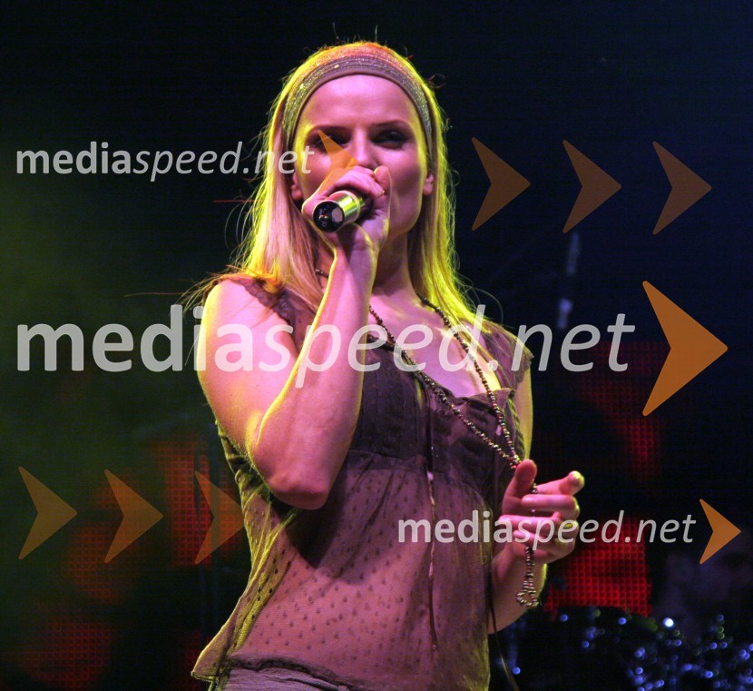 Eva Moškon, pevkaRadio City koncert