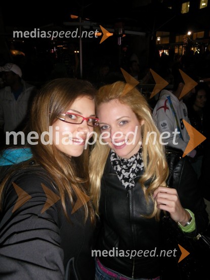 Tina Petelin, Miss Slovenije 2009 in Alkisti Anyfanti, Miss Grčije 2009SP v nogometu kot ga vidi Tina Petelin, Miss Slovenije 2009