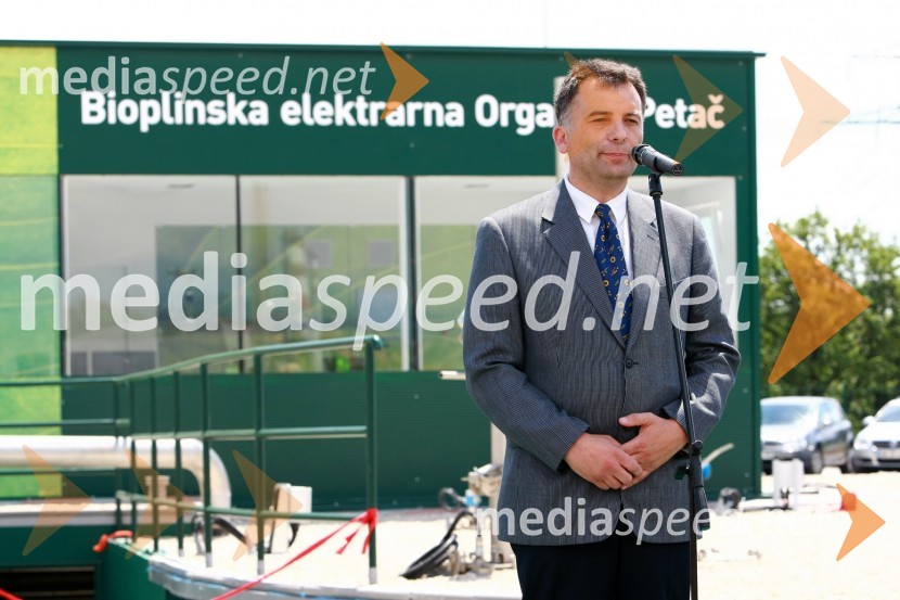 Mag. Tomaž Poje, Kmetijski inštitut SlovenijeOdprtje bioplinske elektrarne Organica - Petač