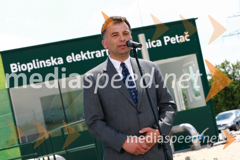 Mag. Tomaž Poje, Kmetijski inštitut SlovenijeOdprtje bioplinske elektrarne Organica - Petač