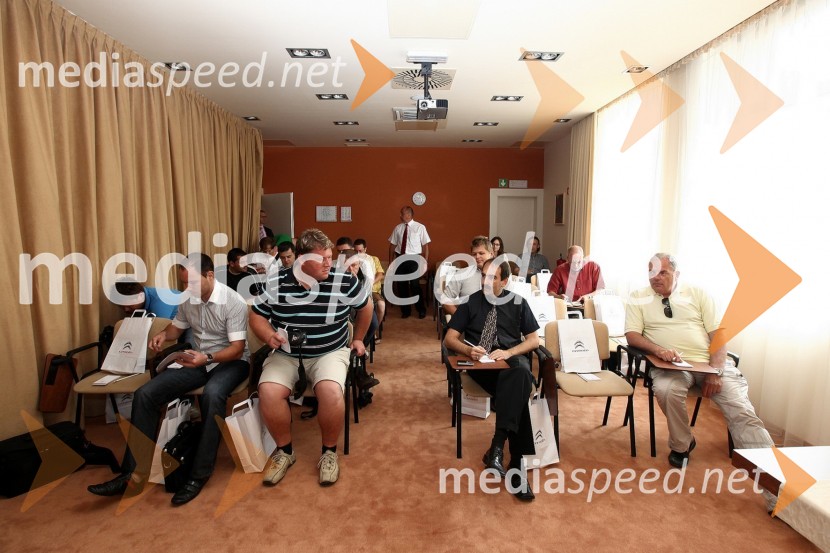 Citroën Slovenija d.o.o., novinarska konferenca