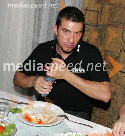 Marko Potrč, moderator Radia CityRadio City koncert