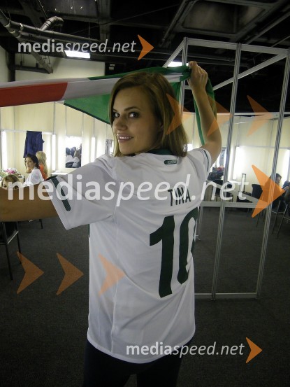 Tina Petelin, Miss Slovenije 2009SP v nogometu kot ga vidi Tina Petelin, Miss Slovenije 2009