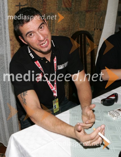 Marko Potrč, moderator Radia CityRadio City koncert