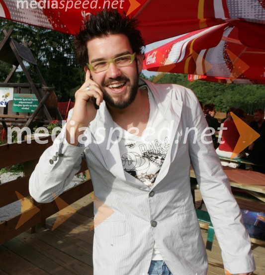 Anžej Dežan, pevecRadio City koncert