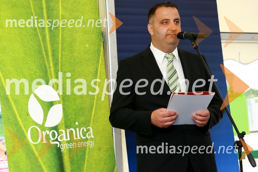 Miran Vargazon, lastnik in direktor bioplinske elektrarne Organica - Vargazon 1Odprtje - Bioplinska elektrarna Organica - Vargazon 1