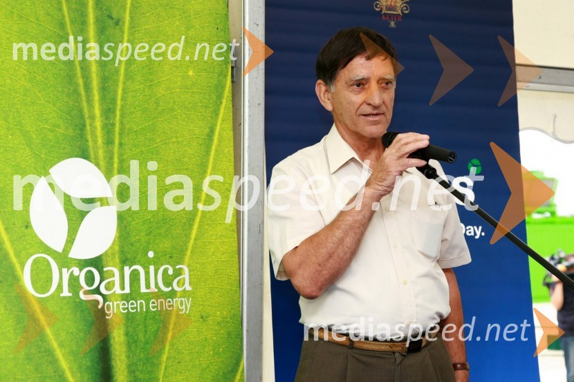 Franc Kekec, župan občine MarkovciOdprtje - Bioplinska elektrarna Organica - Vargazon 1
