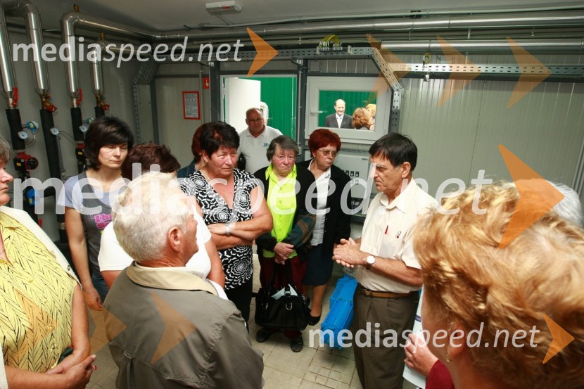 Franc Kekec, župan občine MarkovciOdprtje - Bioplinska elektrarna Organica - Vargazon 1