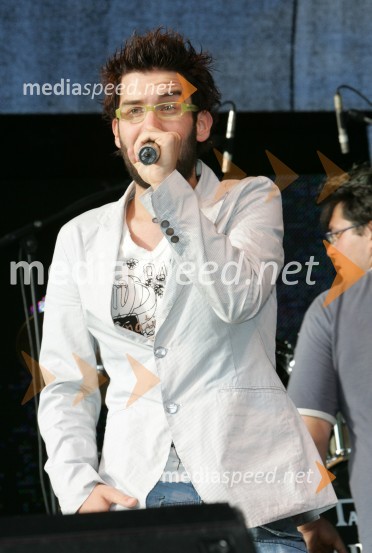 Anžej Dežan, pevecRadio City koncert