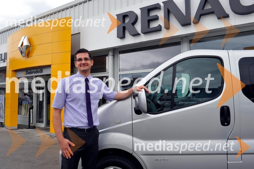 Nenad Milosavljević, direktor Avtotehnike CeljeRenault Master in Renault Trafic