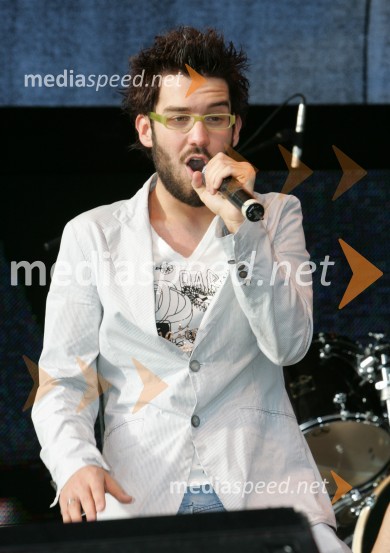 Anžej Dežan, pevecRadio City koncert