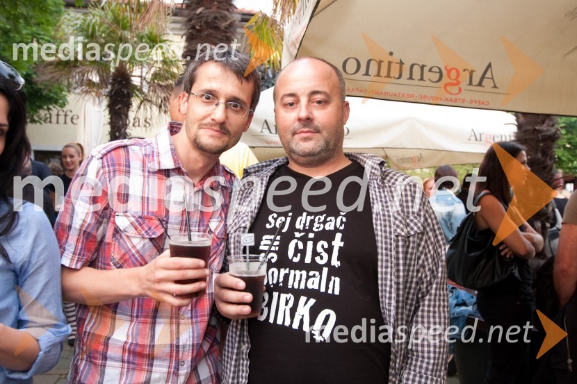 Jean Ferbežar in Tomaž Čop - Birko, radijca, Radio AntenaJack Daniel's BBQ party