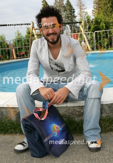 Anžej Dežan, pevecRadio City koncert