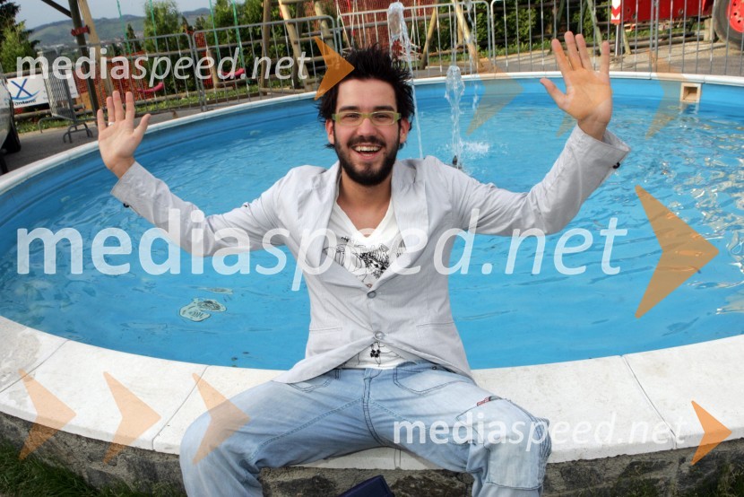 Anžej Dežan, pevecRadio City koncert