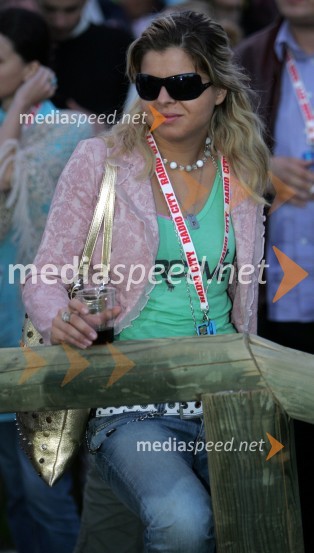 Neisha, pevkaRadio City koncert