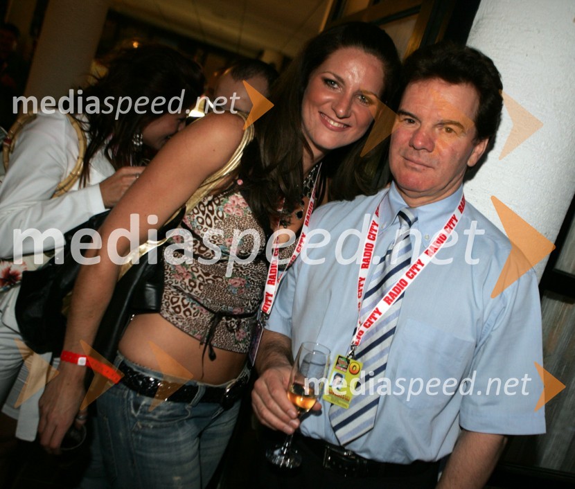 ... in Mišo Hoelbl, lastnik radia City MariborRadio City koncert