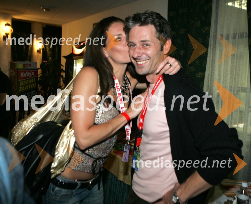 ... in Ivo Kores, urednik oddaje Dobro jutro na TV SlovenijaRadio City koncert