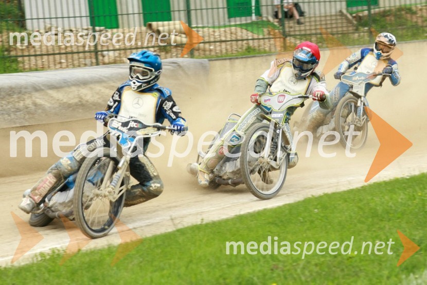 Jurica Pavlič, Hrvaška, Aleš Kraljič, Slovenija in Matej Kus, ČeškaSpeedway, Evropsko prvenstvo posameznikov, polfinale 1