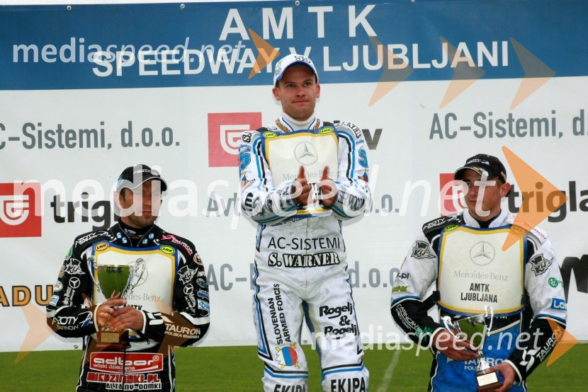 Sebastian Ulamek, Poljska, Matej Žagar, Slovenija in Szymon Kielbasa, PoljskaSpeedway, Evropsko prvenstvo posameznikov, polfinale 1