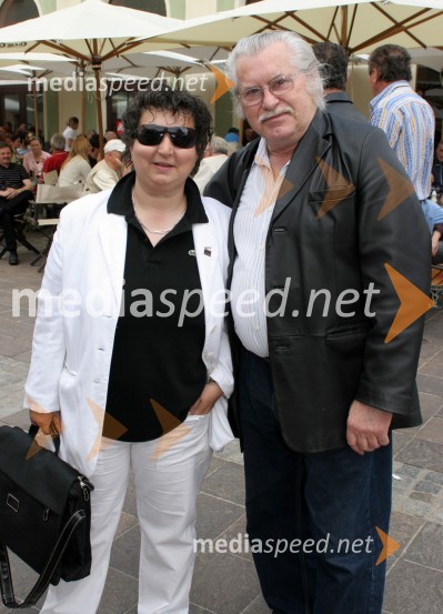 Dragica Petrovič, režiserka ter producentka in Dragiša Modrinjak, fotografska legendaEzl ek, 3. srečanje