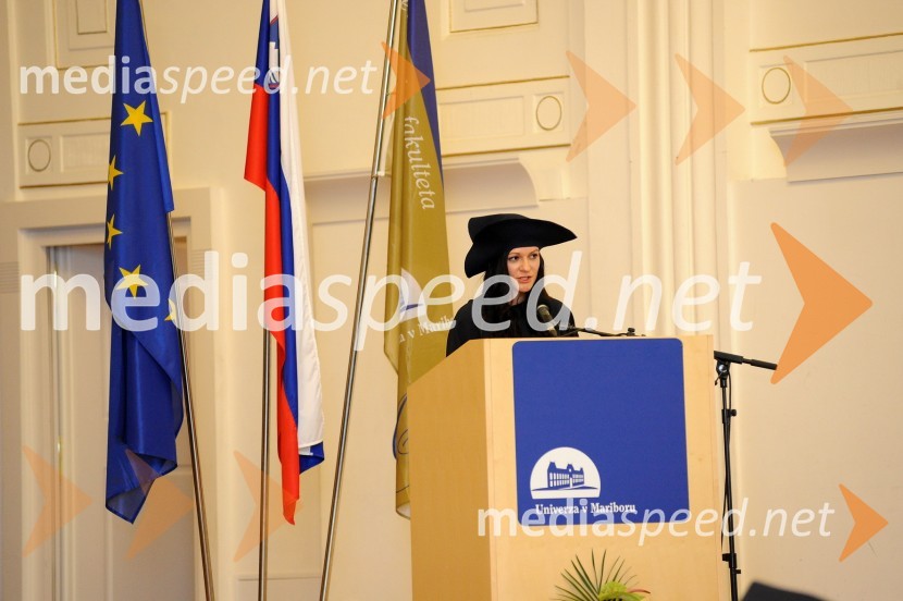 Sanja Vuzem, dr. med., diplomantka Medicinske fakultete Univerze v MariboruPrva podelitev diplom diplomantom Medicinske fakultete Univerze v Mariboru