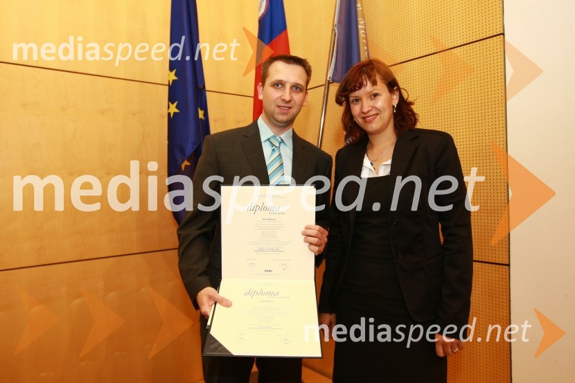 Dr. Jurij Rakun, Fakulteta za elektrotehniko, računalništvo in informatiko Univerze v MariboruUniverza v Mariboru: Promocija doktorjev znanosti, junij 2010