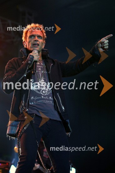 Billy Idol, pevecBilly Idol, koncert