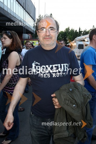 Aleš Klinar, glasbenikBilly Idol, koncert