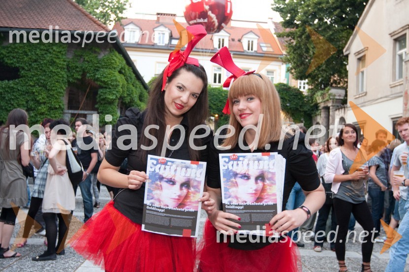 	Nadja Škataro in Sabrina ŽeleznikItak džabest, koncert skupine Gossip