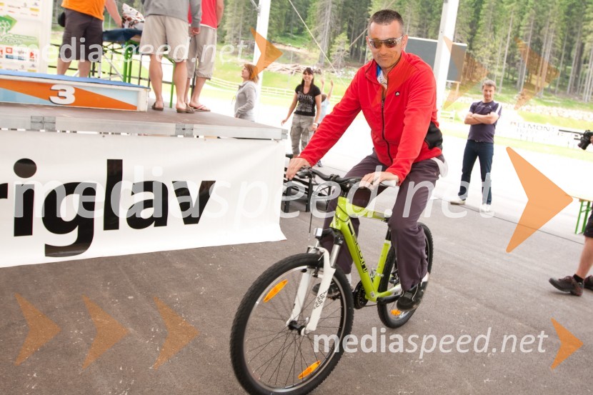 Nagrajenec1. Žurnalov kolesarski vzpon na Pokljuko
