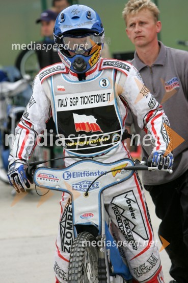 Rune Holta, Poljska
Norvežan s poljskim potnim listomSPEEDWAY, SWC Svetovno ekipno prvenstvo v speedwayu 2005, Race off