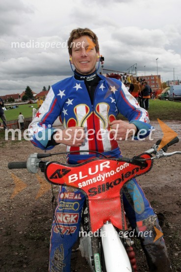 Sam Ermolenko (ZDA)SPEEDWAY, svetovno prvenstvo ekip Miškolc, Madžarska