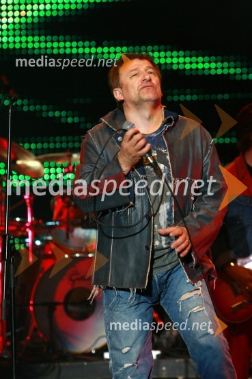Mladen Bodalec, pevec skupine Prljavo kazalište18. Festival Lent 2010, koncert Prljavo kazalište in Zoran Predin