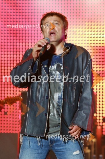 Mladen Bodalec, pevec skupine Prljavo kazalište18. Festival Lent 2010, koncert Prljavo kazalište in Zoran Predin