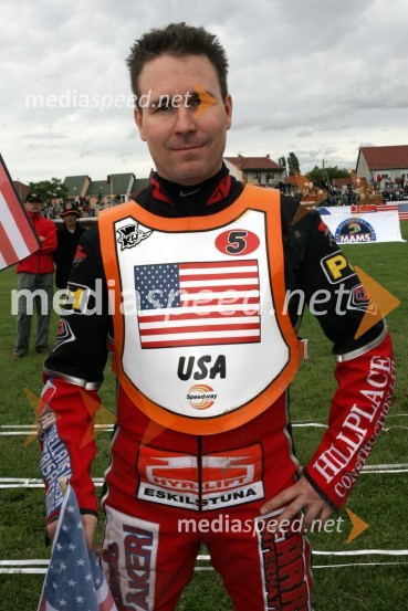 Billy Hamill (ZDA)SPEEDWAY, svetovno prvenstvo ekip Miškolc, Madžarska