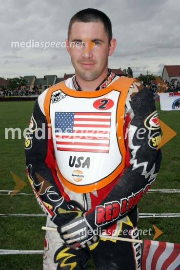 Billy Janirro (ZDA)SPEEDWAY, svetovno prvenstvo ekip Miškolc, Madžarska