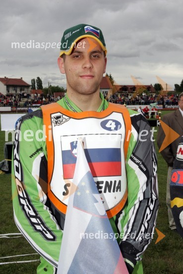 Maks Gregorič (Slovenija)SPEEDWAY, svetovno prvenstvo ekip Miškolc, Madžarska
