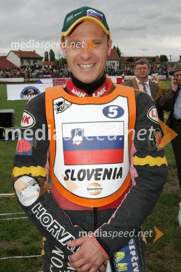 Denis Štojs (Slovenija)SPEEDWAY, svetovno prvenstvo ekip Miškolc, Madžarska