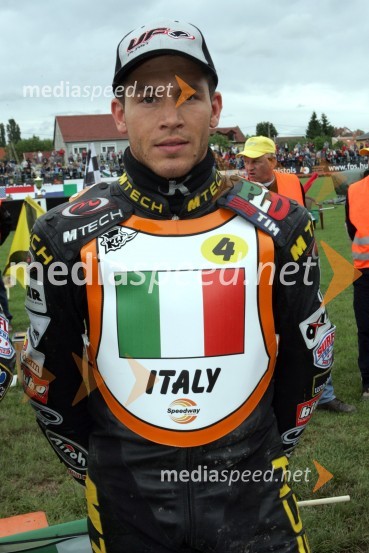 Christian Miotello (Italija)SPEEDWAY, svetovno prvenstvo ekip Miškolc, Madžarska