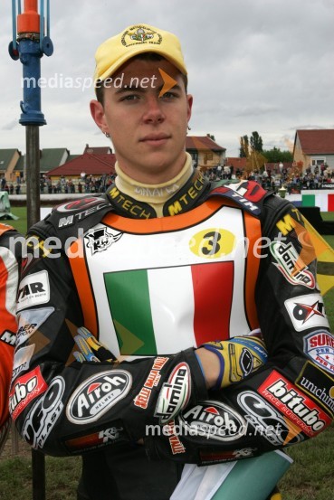 Deniele Tessari (Italija)SPEEDWAY, svetovno prvenstvo ekip Miškolc, Madžarska