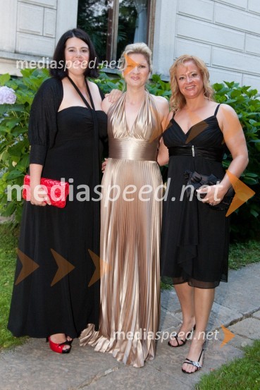 Barbara Novak, mag. Aleksandra Brank in Ulla KlotscherKresna noč 2010