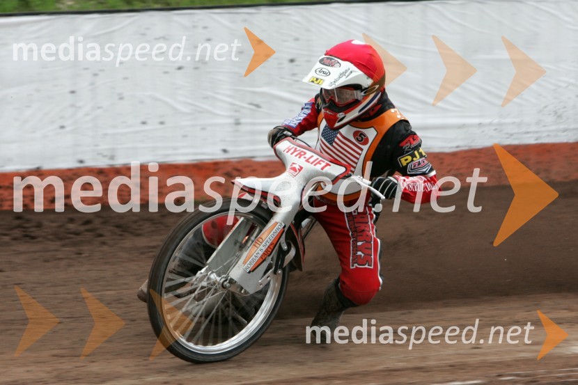 Billy Hamill (ZDA)SPEEDWAY, svetovno prvenstvo ekip Miškolc, Madžarska