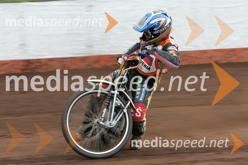 Denis Štojs (Slovenija)SPEEDWAY, svetovno prvenstvo ekip Miškolc, Madžarska
