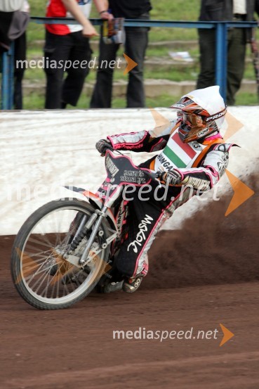 Laszlo Szatmari (Madžarska)SPEEDWAY, svetovno prvenstvo ekip Miškolc, Madžarska