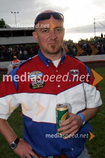 Brent Werner (ZDA)SPEEDWAY, svetovno prvenstvo ekip Miškolc, Madžarska