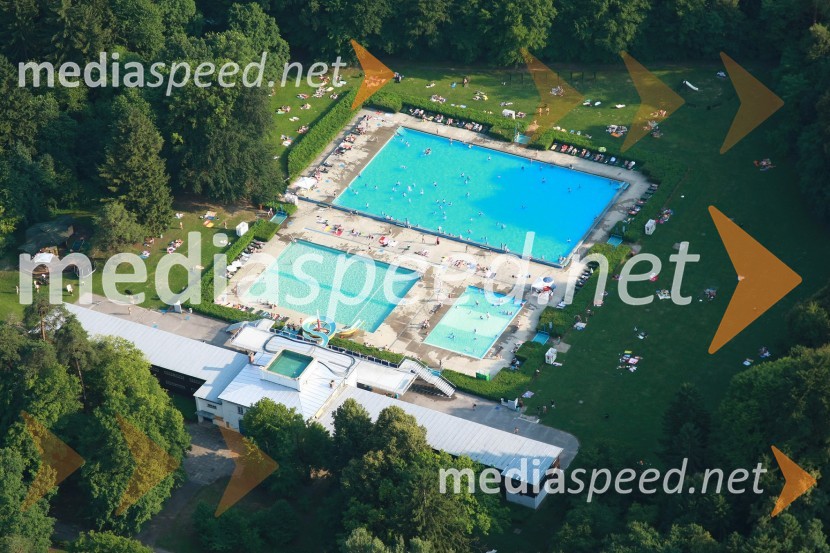 Mariborski otok, kopališčeMariborski otok - 80 let