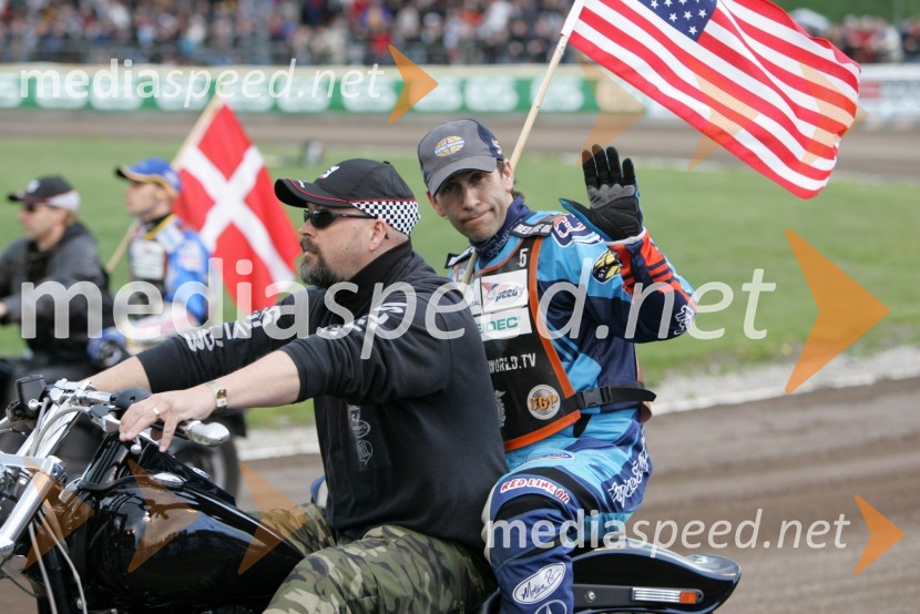 Greg Hancock (ZDA)SPEEDWAY GRAND PRIX, VN Švedske 2006, dirka