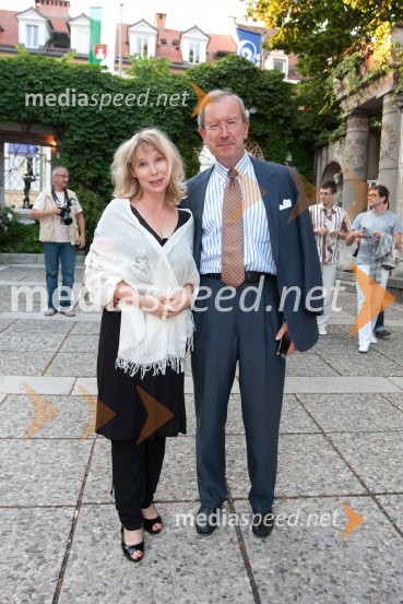 ... in dr. Erwin Kubesch, avstrijski veleposlanik v SlovenijiMahler v Ljubljani, otvoritev Festivala Ljubljana 2010