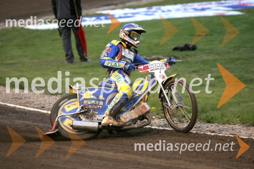 Andreas Jonsson (Švedska)SPEEDWAY GRAND PRIX, VN Švedske 2006, dirka
