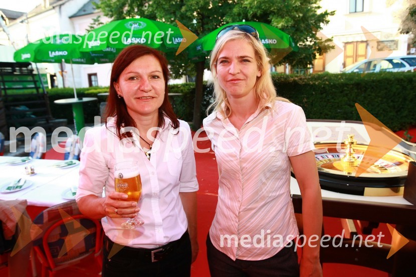 Mirjam Hočevar, finančna direktorica Pivovarna Union d.d. in ...Pivo in cvetje 2010, otvoritev
